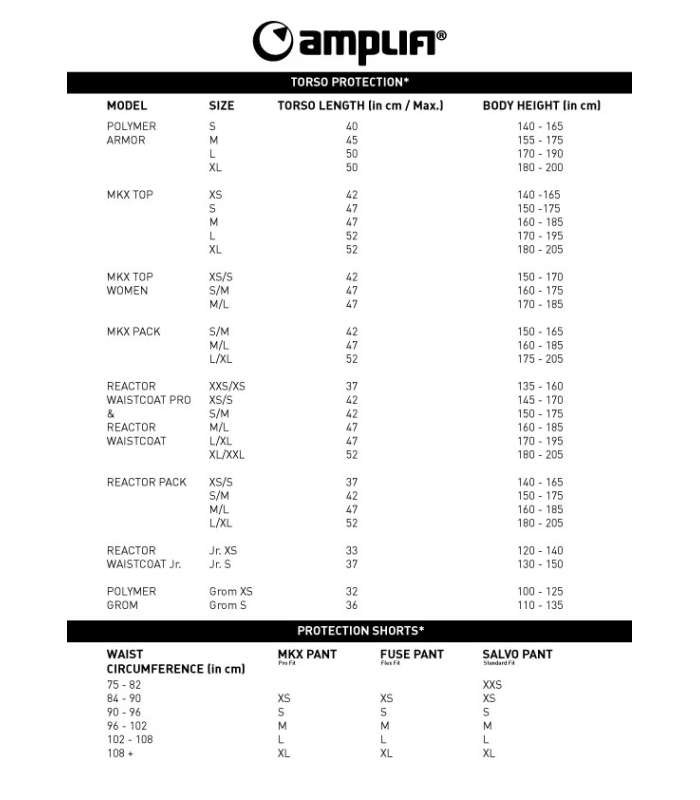 PROTEZIONE GINOCCHIA -UOMINI/DONNE AMPLIFI SPORTS