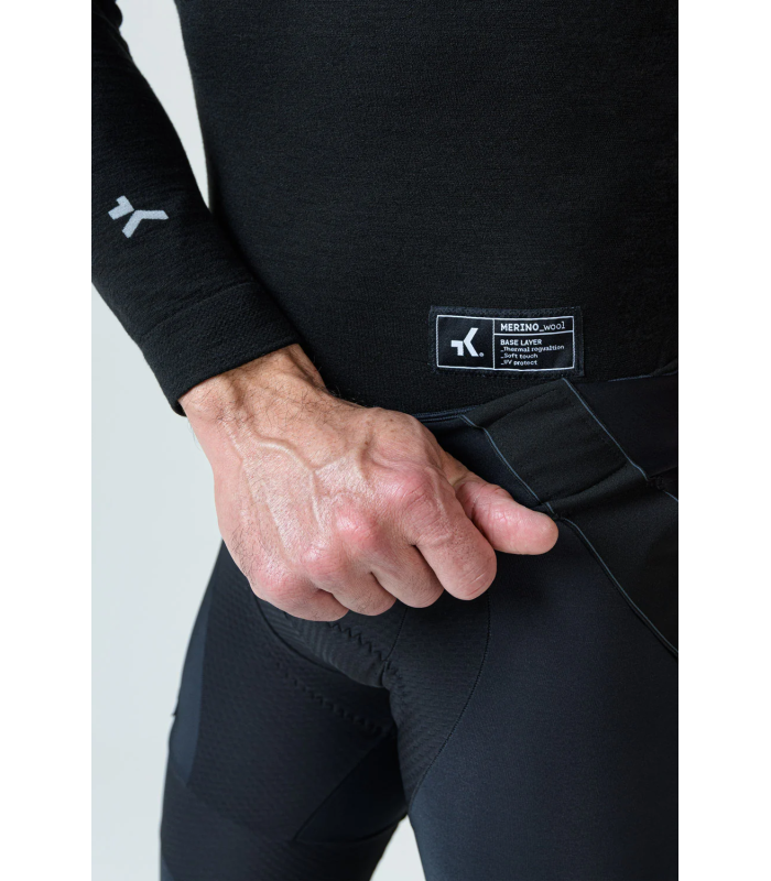 GOBIK MAGLIA INTIMA TECNICA UOMO - manica lunga - Winter Merino Coal