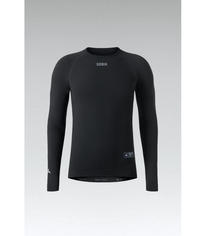 GOBIK MAGLIA INTIMA TECNICA UOMO - manica lunga - Winter Merino Coal