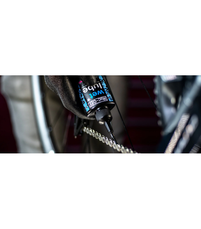 MUC- OFF Bicycle Wet Weather Lube - OLIO Bicicletta Tempo umido Lubrifica - 120 ml