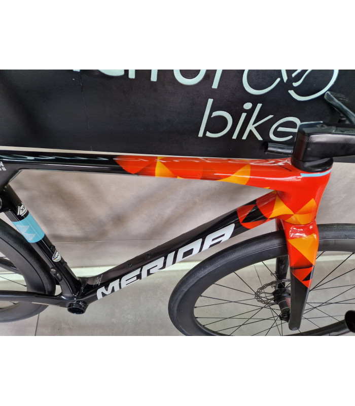 MERIDA KIT TELAIO SCULTURA  TEAM BAHERAIN - USATO TG XS