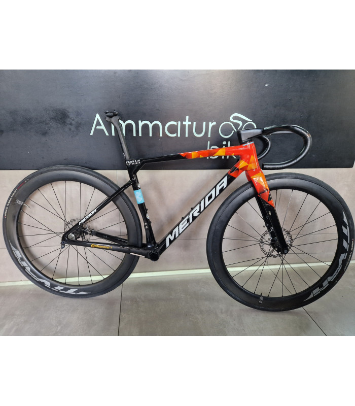 MERIDA KIT TELAIO SCULTURA  TEAM BAHERAIN - USATO TG XS