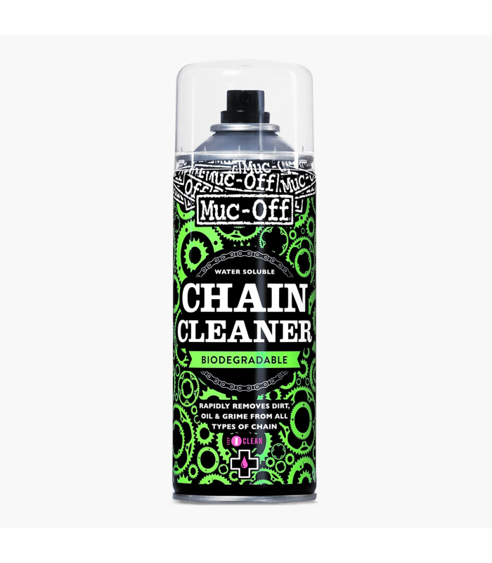 MUC- OFF  Detergente biologico per catene - 400ml - Bio Chain Cleaner -Taglia il grasso