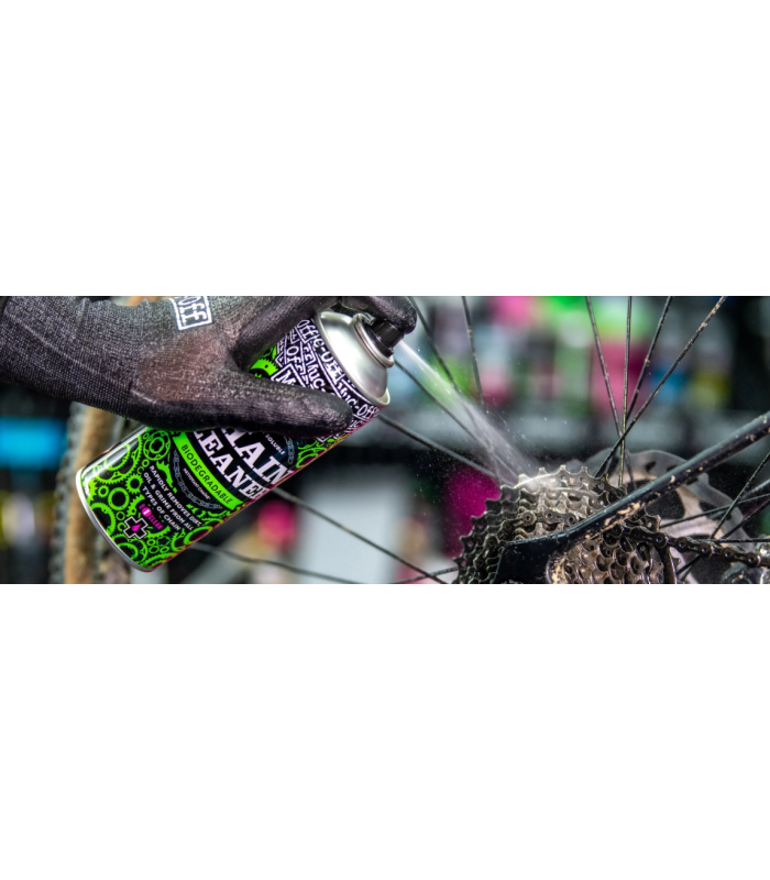 MUC- OFF  Detergente biologico per catene - 400ml - Bio Chain Cleaner -Taglia il grasso