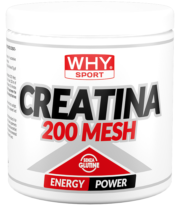WHY SPORT CREATINA 200 MESH - SCEGLI -  250 gr / 500 gr o 1kg