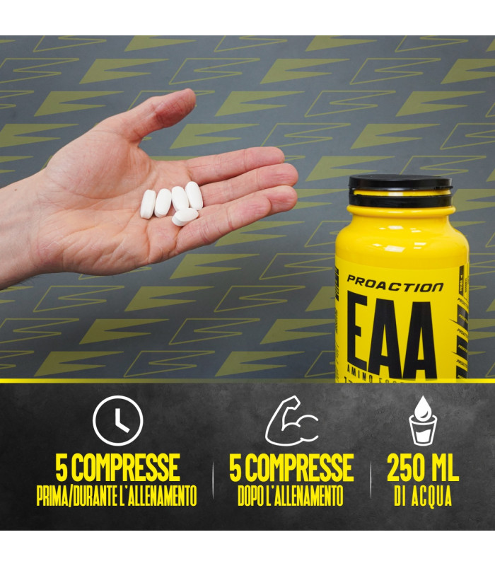 Amino Essential EAA 240 cpr - AMINOACIDI ESSENZIALI - PRO ACTION