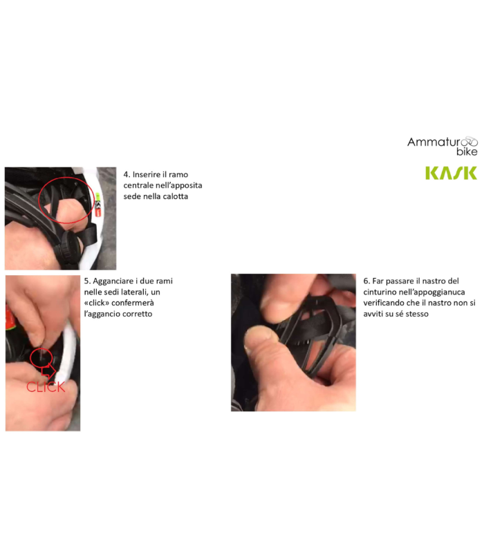 KASK KIT RICAMBIO REGOLAZIONE PER CASCO ELEMENTO O PROTONE ICON