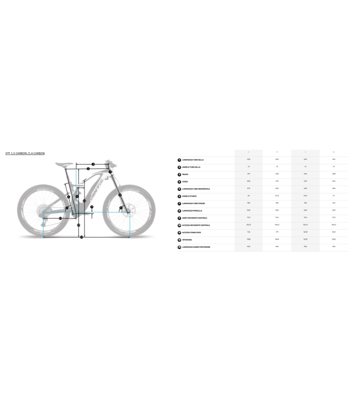 Fantic XTF 1.6 Carbon Race 720WH White E-Bike - BICI