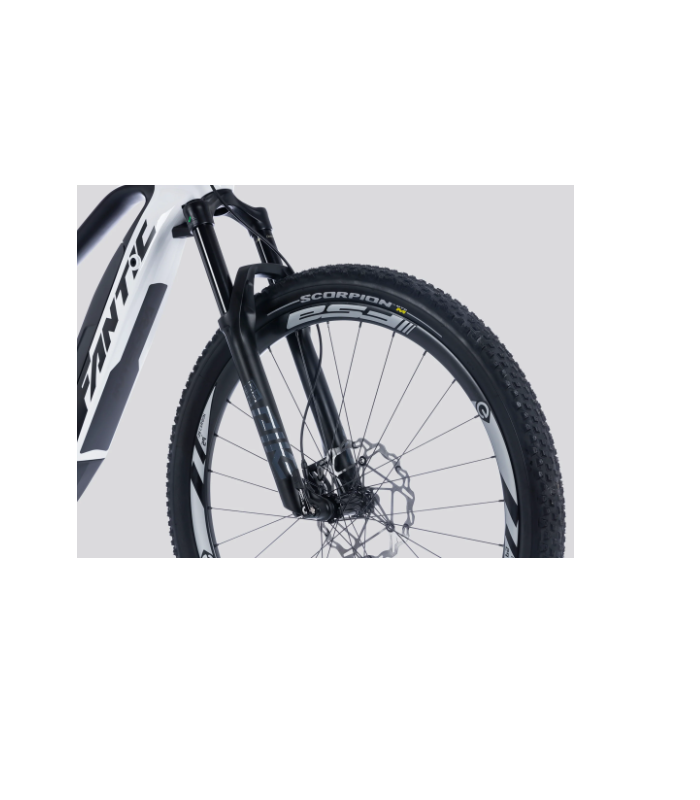 Fantic XTF 1.6 Carbon Race 720WH White E-Bike - BICI