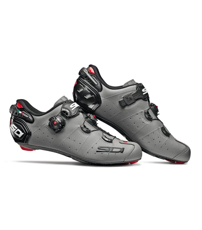 SCARPE SIDI WIRE 2 MATT CARBON ROAD - MATT GREY BLACK - GRIGIO OPACO NERO
