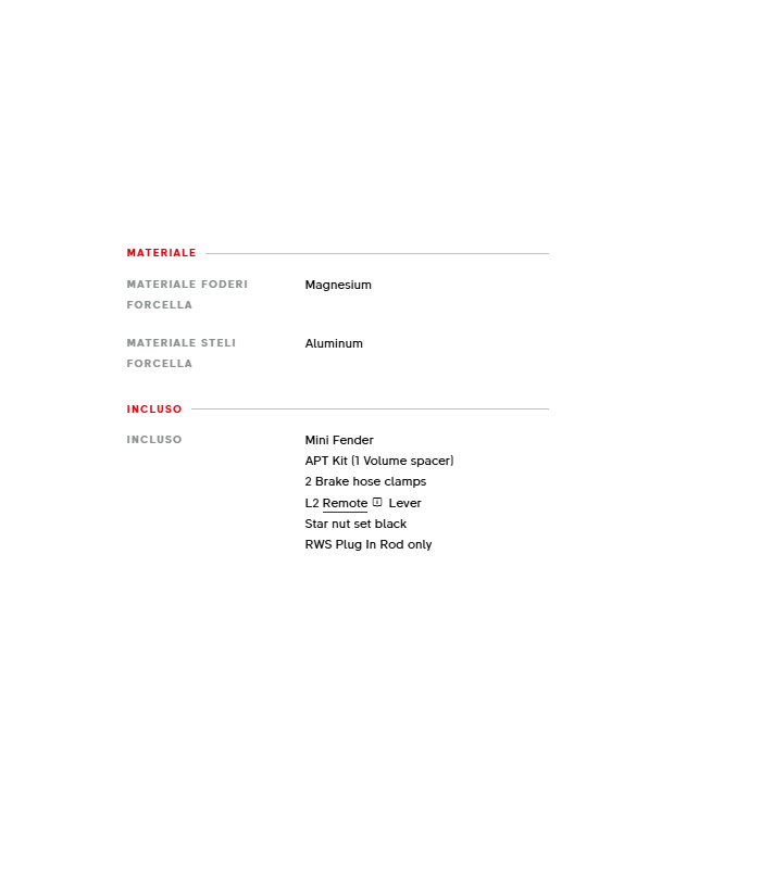 Forcella F 232 ONE 120 mm 29" 44 mm offset remote - DT SWISS