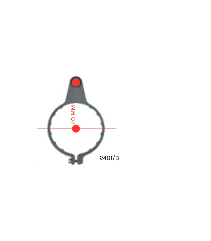 SKUAD Magnete Center Lock - SCEGLI TRA 32 mm o 40 mm - GIST