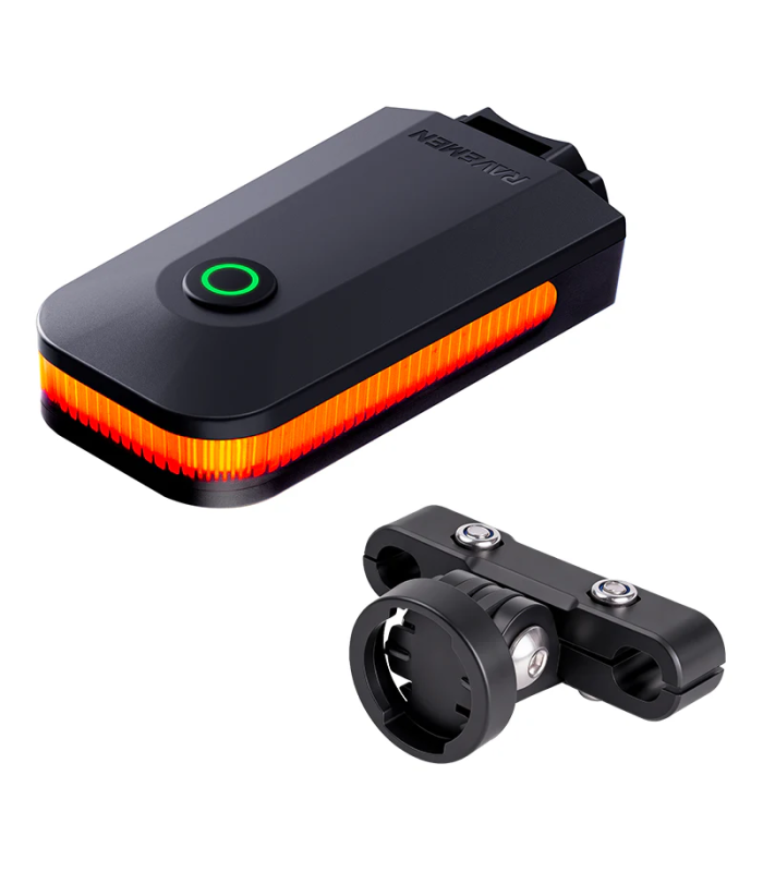 LUCE POSTERIORE CL01 PRO con ricarica USB - 30 lumen - RAVEMEN