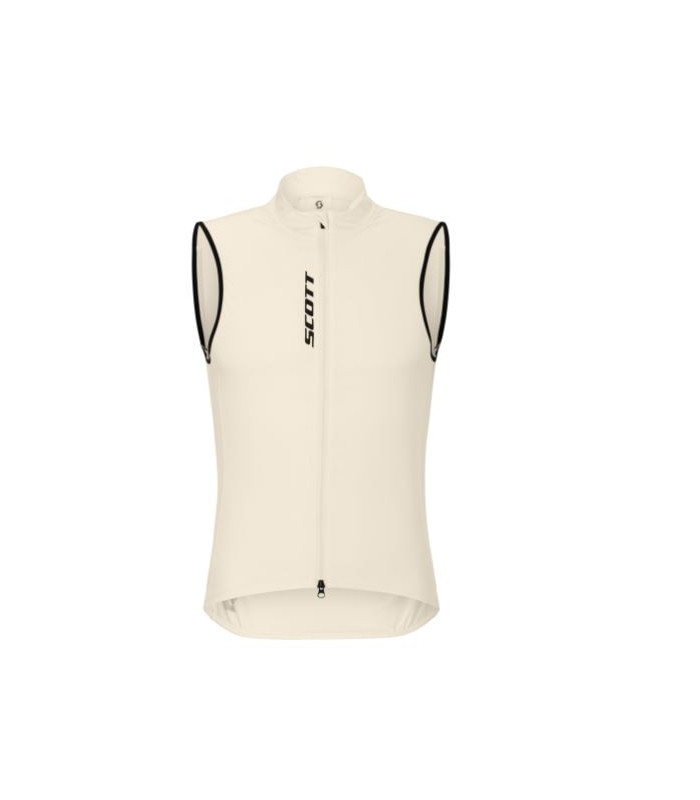 Gilet antivento da uomo  Pro cotton white - SCOTT smanicato