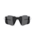 OCCHIALI EDIE - WHITE BLACK - BLACK LASER LENS - BFORCE