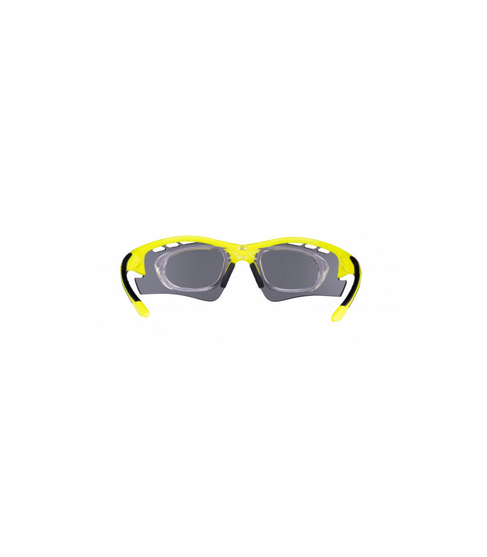 OCCHIALI BRYLE FRIDE PRO FLUO CON CLIP, BLACK LENS CON CLIP DA GRADUARE  - BFORCE