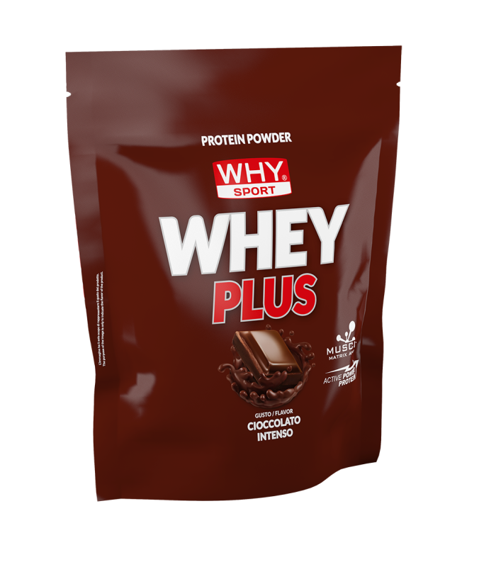 Proteine concentrate e caseina micellare AL GUSTO CIOCCOLATO INTENSO 750 g - WHEY PLUS