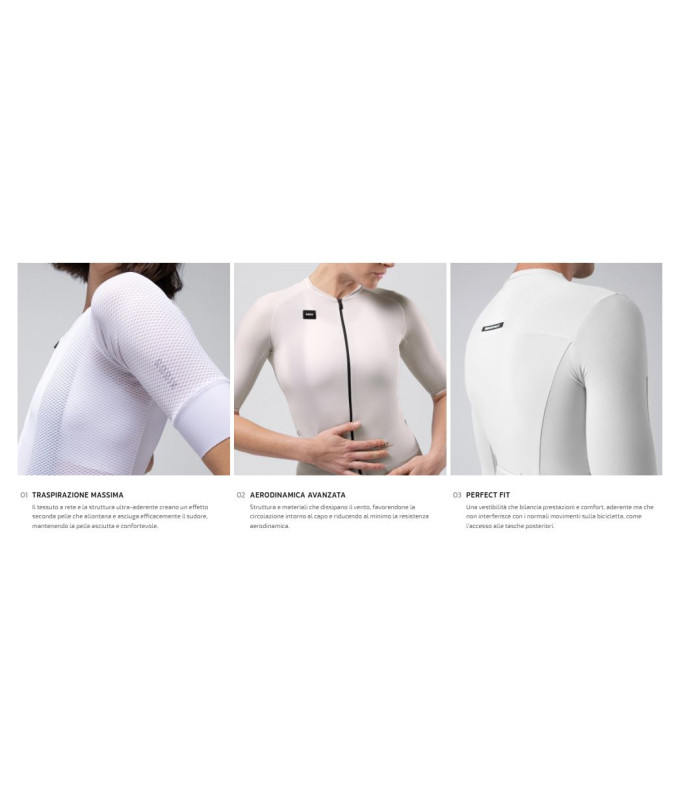 MAGLIA A MANICA CORTA CARRERA 3.0 UNISEX - MAILLOT MANGA CORTA CARRERA 3.0 UNISEX - GOBIK 2026 UNITY COLLECTION - scegli