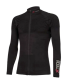 XTECH Maglia LUPETTO CON  ZIP-  ICEBERG - NERO (invernale)