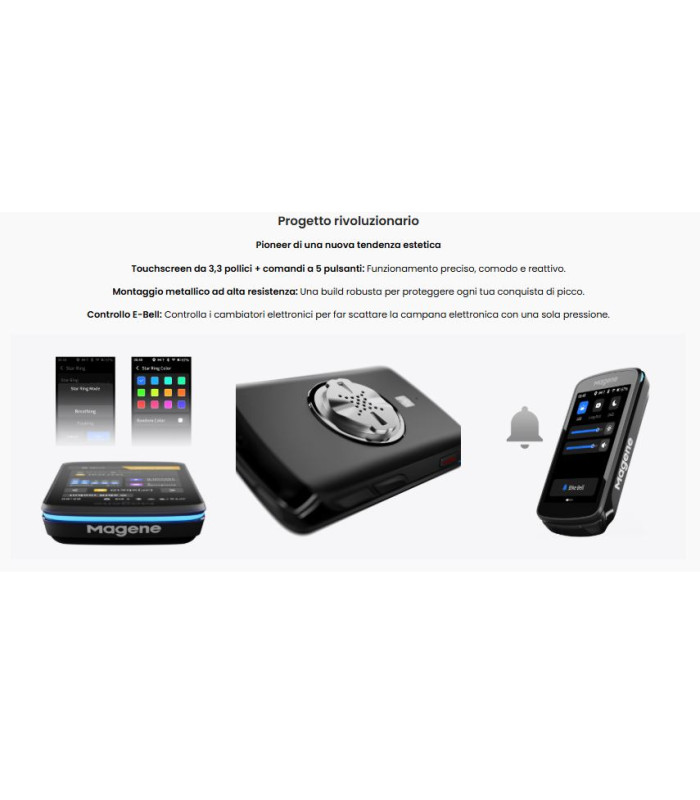 C 706 Smart GPS Bike Computer - MAGENE