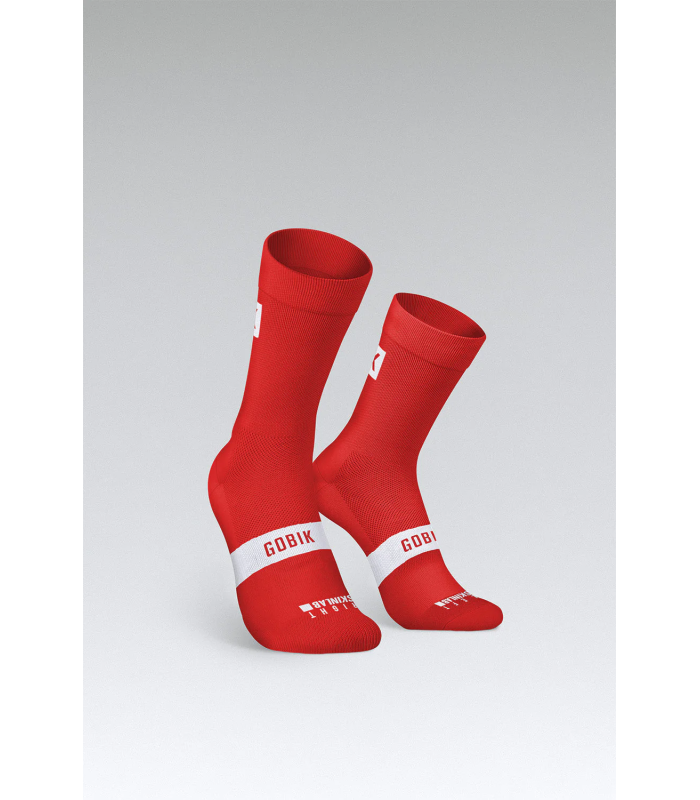 CALZINI UNISEX Iro 2.0 Navy Blue / RED -  GOBIK Unity collection 2026 - SCEGLI