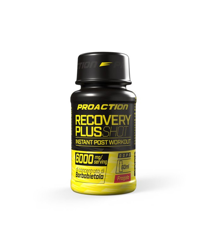 Recovery Plus Shot - Integratore alimentare post workout a base di succo di barbabietola -  Pro action