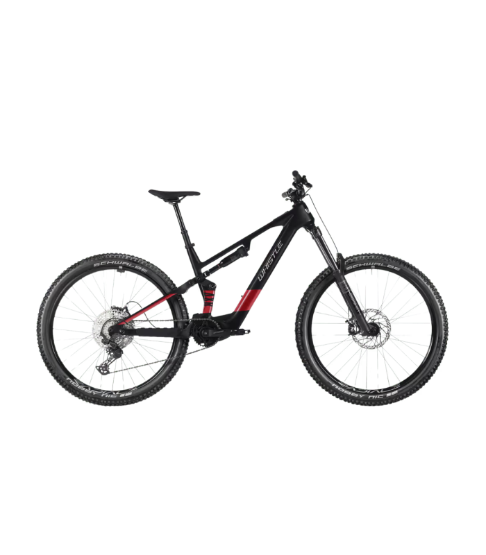 Whistle AXR AXR C6.6 E-MTB Full Carbon- black / red-  eride Size M (44) - WHISTLE - BATTERY AVINOX - New 2026