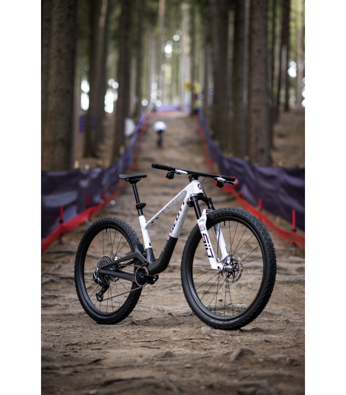 SCOTT Bicicletta Spark RC World Cup EVO -  rush white/carbon black - NEW 2027
