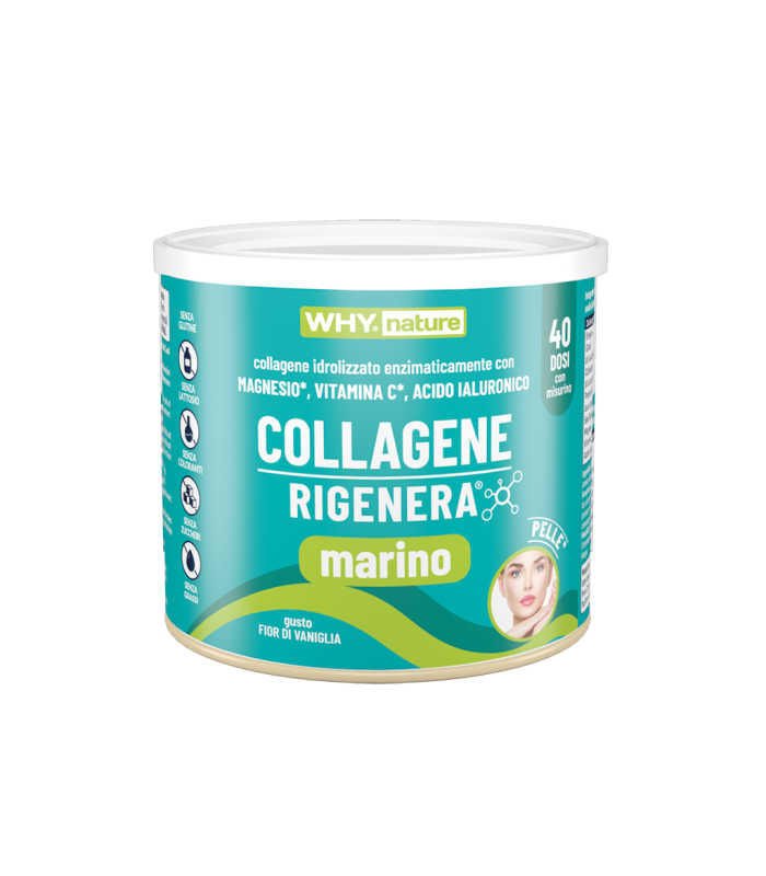 Collagene RIGENERA MARINO 228 g FIOR DI VANIGLIA  new Why Nature