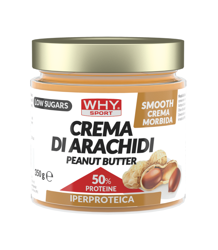 WHY SPORT CREMA DI ARACHIDI IPERPROTEICO - 50% protein - scegli la promo