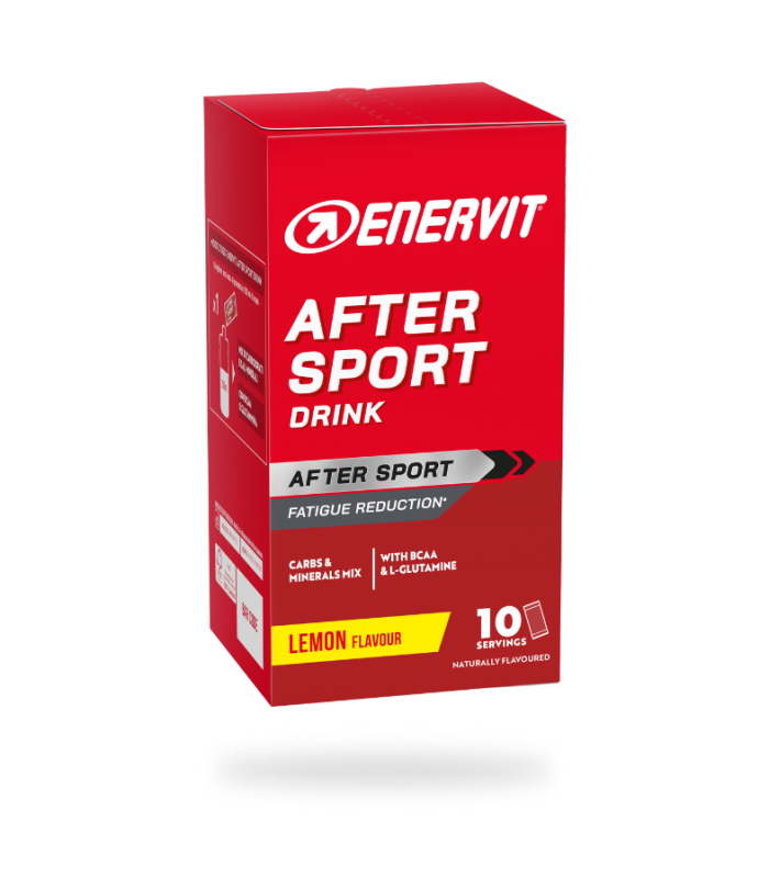AFTER SPORT DRINK GUSTO LIMONE ENERVIT  (recupero post work out) - 1 PACK DA 10 BUSTINE