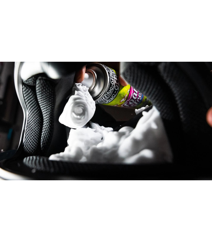 MUC - OFF FOAM FRESH 400ml - detergente in schiuma ace, ideale per qualsiasi materiale morbido in contatto con il cyclist