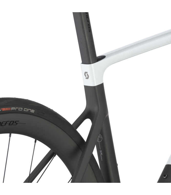 SCOTT ADDICT RC PRO - cumulus white/carbon black - 2026