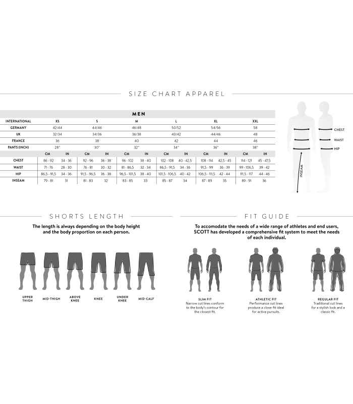 SCOTT MAGLIA DA UOMO DEFINED TECH MANICA CORTA