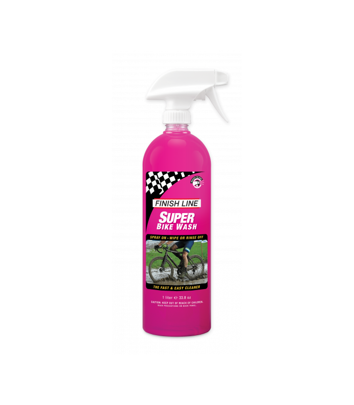 FINISH LINE SUPER BIKE WASH-Super lavaggio bici 100% biodegradabile, pronto all'uso e non richiede risciacquo con acqua-1L