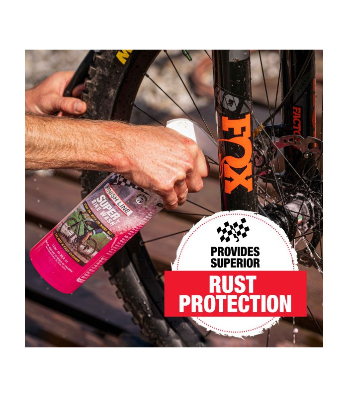 FINISH LINE SUPER BIKE WASH-Super lavaggio bici 100% biodegradabile, pronto all'uso e non richiede risciacquo con acqua-1L