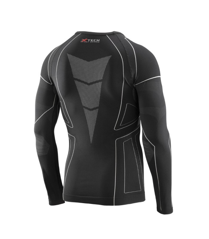XTECH MAGLIA RACE 3 MANICA LUNGA GIROCOLLO- WINTER