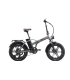 RKS BICI ELETTRICA FAT BIKE -MODELLO NERO-M 250W-PIEGHEVOLE