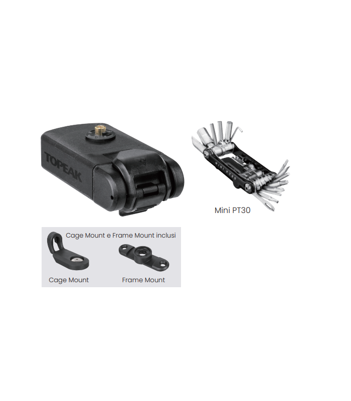 TOPEAK NINJA MASTER TOOLBOX + PT 30