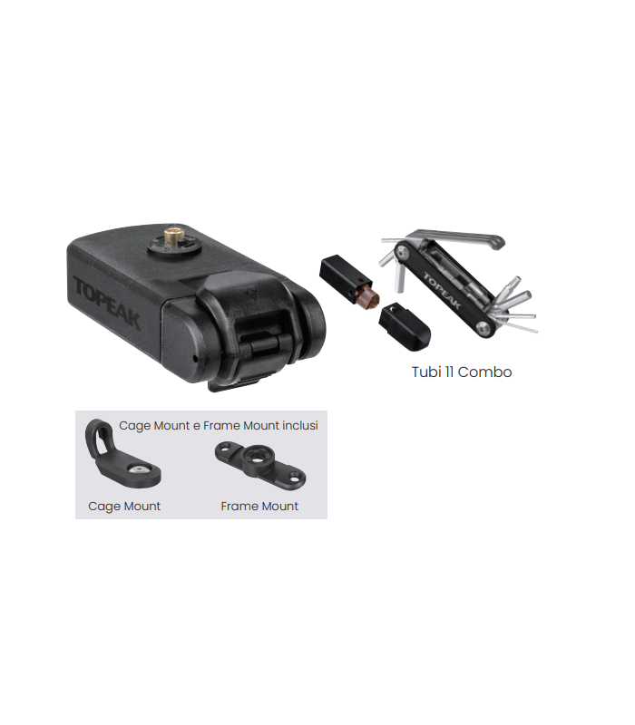 TOPEAK NINJA MASTER + - TOOLBOX T11