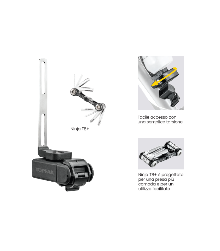 TOPEAK NINJA T ROAD (8 FUNCTIONS)