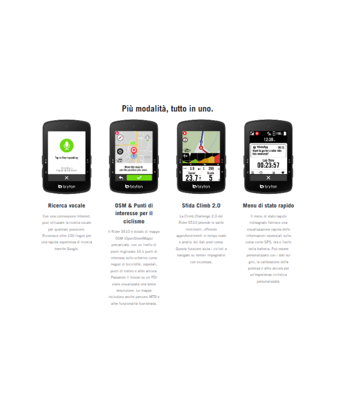 BRYTON Rider S 510 EI SOLO DISPOSITIVO