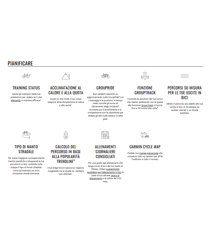 GARMIN Edge 540 STANDARD SOLO DISPOSITIVO I BUNDLE COMPLETO