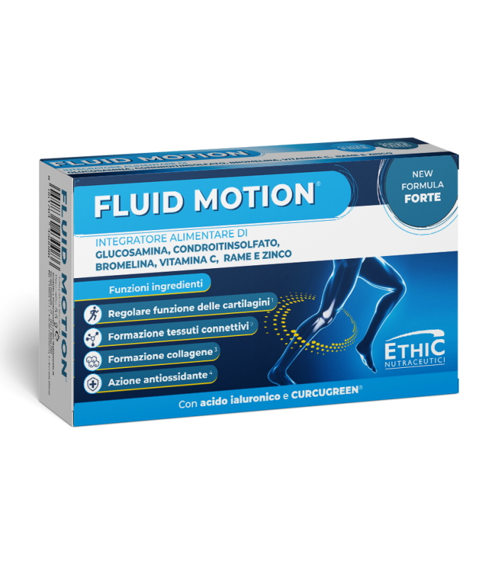 ETHIC SPORT FLUID MOTION-REGOLA FUNZIONE DELLE CARTILAGINI-COMPRESSE DA1050 mg