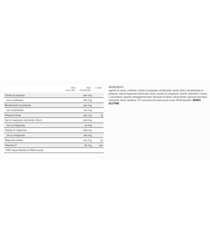MAGNESIO POTASSIO WHY SPORT SENZA ZUCCHERI AGRUMI- PACK 10 BUSTINE I SCADENZA GIUGNO 2026