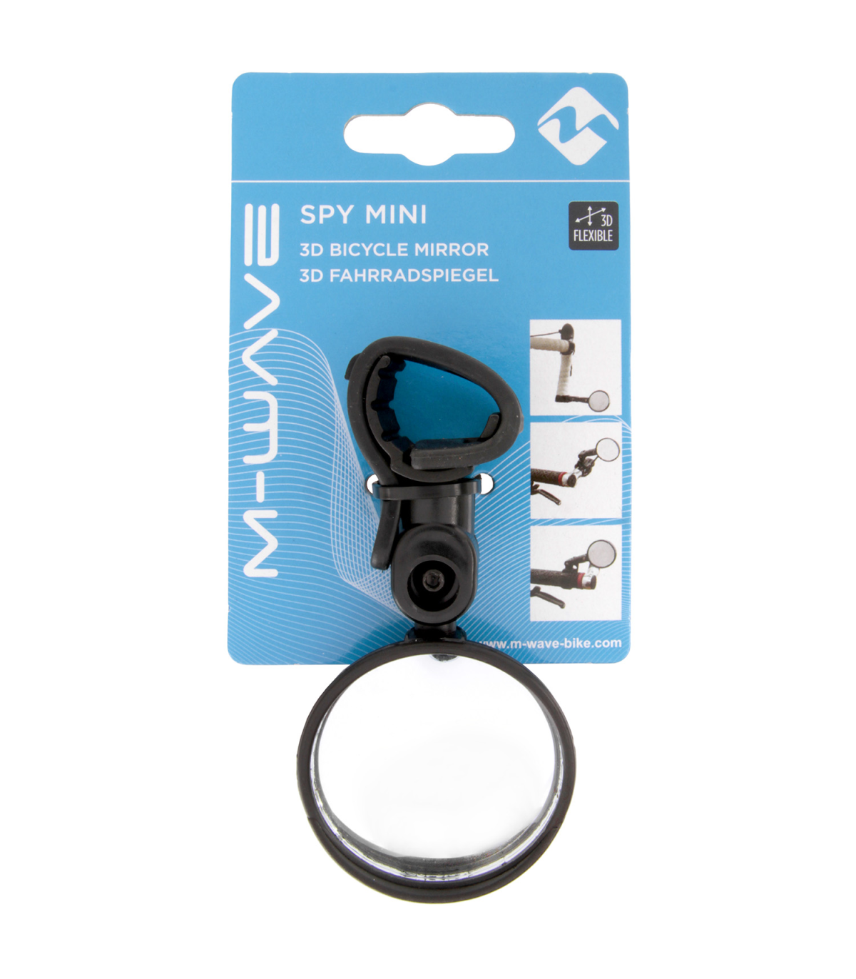 Krampe KFC-1311C Specchio per bicicletta sinistro KF Cross