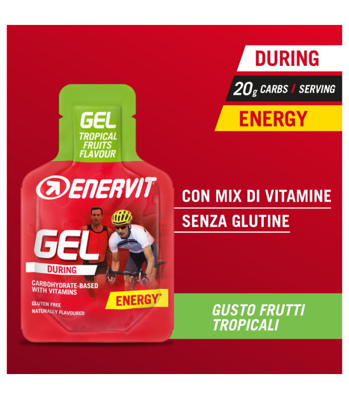 ENERVIT GEL DURING-25ml- SCEGLI IL TUO GUSTO