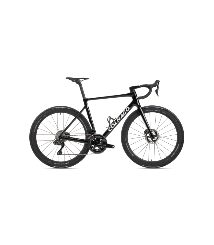 COLNAGO V4RS BIKE  DISC ULTEGRA DI2 12v I VISION SC45 RVBO - black -  (NERO LUCIDO)
