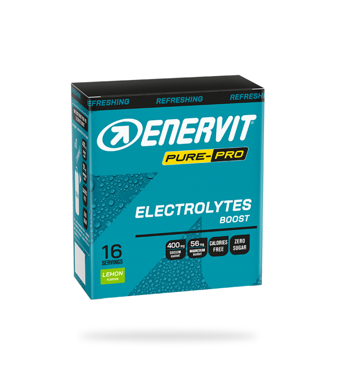 ENERVIT PURE PRO Electrolytes Boost-1Astuccio con 16 bustine da 4 g
