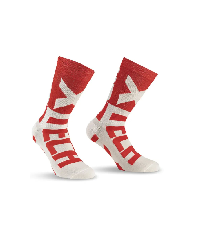 XTECH CALZA XT132 WHITE RED I ALL SEASON